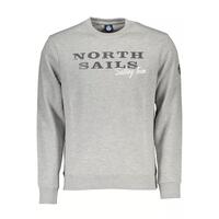North Sails Men's Gray Cotton Sweater - XL