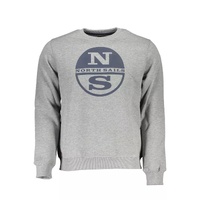 North Sails Men's Gray Cotton Sweater - L