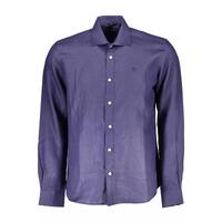 North Sails Men's Blue Linen Shirt - M