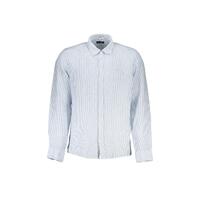 North Sails Men's Light Blue Linen Shirt - 2XL