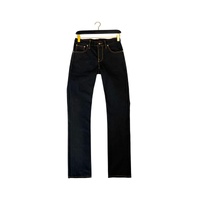 Nudie Jeans Men's Black Cotton Jeans &amp; Pant - W29 US