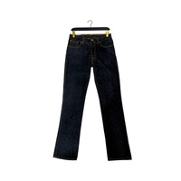 Nudie Jeans Men's Black Cotton Jeans &amp; Pant - W32 US