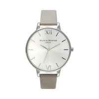 Olivia Burton Women's Gray Leather Watch - One Size