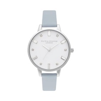 Olivia Burton Women's Blue Synthetic Leather Watch - One Size