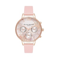 Olivia Burton Women's Multicolor Synthetic Leather Watch - One Size