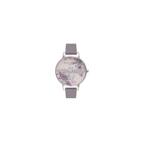 Olivia Burton Women's Gray Synthetic Leather Watch - One Size