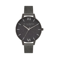 Olivia Burton Women's Black Steel Watch - One Size