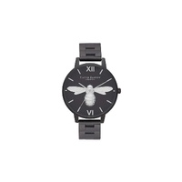 Olivia Burton Women's Black Steel Watch - One Size