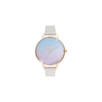 Olivia Burton Women's Gray Leather Watch - One Size