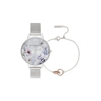 Olivia Burton Women's Gray Stainless Steel Stainless Steel Watch - One Size