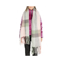 Only Women's Gray Recycled Polyester Scarf - One Size