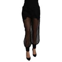 New Dolce &amp; Gabbana High Waist Jogger Pants 38 IT Women