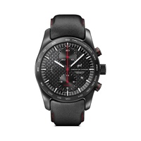 Porsche Design Men's Black Leather Watch - One Size