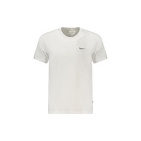 Pepe Jeans Men's White Cotton T-Shirt - L