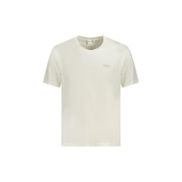 Pepe Jeans Men's White Cotton T-Shirt - XL
