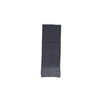 Pieces Women's Gray Polyester Scarf - One Size