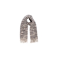 Pieces Women's Beige Acrylic Scarf - One Size