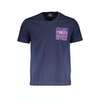 Plein Sport Men's Blue Cotton T-Shirt - S