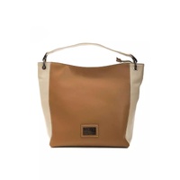 Pompei Donatella Women's Elegant Leather Shoulder Bag in Rich Brown - One Size