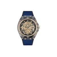 Police Men's Blue Silicone Watch - One Size