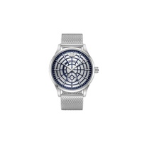 Police Men's Gray Stainless Steel Stainless Steel Watch - One Size