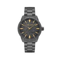 Police Men's Black Stainless Steel Stainless Steel Watch - One Size