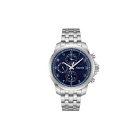 Police Men's Gray Stainless Steel Stainless Steel Watch - One Size