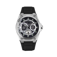Police Men's Black Silicone Watch - One Size