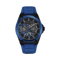 Police Men's Blue Silicone Watch - One Size