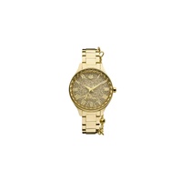 Police Women's Gold Stainless Steel Watch - One Size