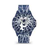 Police Men's Blue Silicone Watch - One Size