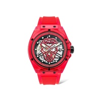 Police Men's Red Resin Watch - One Size