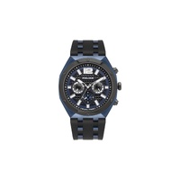 Police Men's Blue Silicone Watch - One Size
