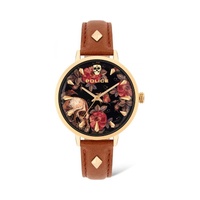 Police Women's Brown Leather Watch - One Size