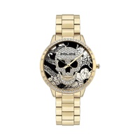 Police Women's Gold Stainless Steel Watch - One Size