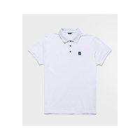 Refrigiwear Men&#39;s White Cotton Polo Shirt - M