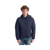 Roberto Pepe Luxury Men's Blue ECOMONTONE Jacket - 48 IT