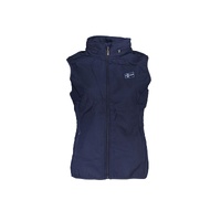 Scuola Nautica Women's Blue Polyester Jackets &amp; Coat - L