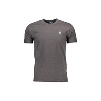 Sergio Tacchini Men's Gray Cotton T-Shirt - XL