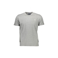 Sergio Tacchini Men's Gray Cotton T-Shirt - 2XL
