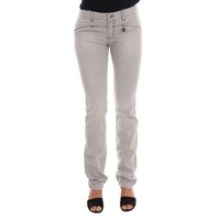 Costume National Women's Gray Wash Cotton Slim Jeans - W26 US