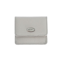 Dolce &amp; Gabbana Men's White Dauphine Leather Case Wallet - One Size