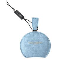 Dolce &amp; Gabbana Women's Light Blue Calfskin Leather Mirror Holder - One Size