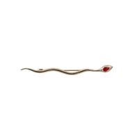 Authentic Dolce &amp; Gabbana Brass Brooch Pin One Size Women