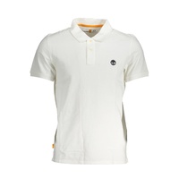 Timberland Men's White Cotton Polo Shirt - S