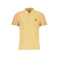 Timberland Men's Beige Cotton Polo Shirt - S
