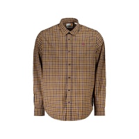 Timberland Men's Yellow Cotton Shirt - L