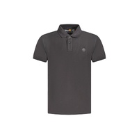 Timberland Men's Black Cotton  Polo Shirt - M