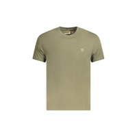 Timberland Men's Green Cotton  T-Shirt - L