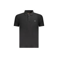 Timberland Men's Black Cotton  Polo Shirt - S